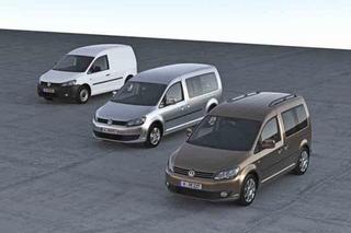 La serie Caddy, escalón más ligero de Volkswagen Vehículos Comerciales.