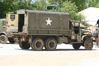 El camión GMC 6x6, uno de los protagonistas de la Segunda Guerra Mundial.