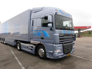 El DAF XF105 en su versión ATe de 460 CV.