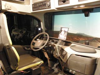 Puesto de conducción del nuevo Volvo FH.