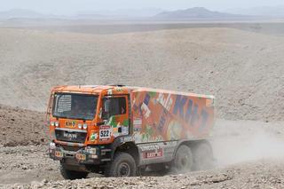 El fiable MAN 6x6 del team KH7 9 victorias y un abandono en la última década.