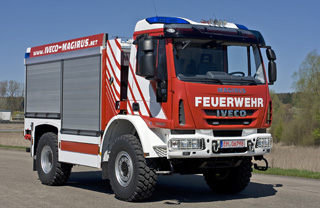 Iveco Magirus es uno de los pocos fabricantes de vehiculos de bomberos al completo.