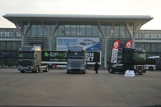 La presencia de las marcas de vehículos industriales pesados apoya la edición de Solutrans 2011.