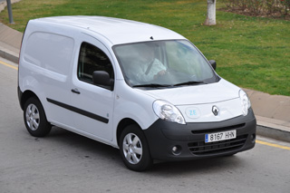 El Renault Kangoo Z.E. eléctrico ya a la venta.
