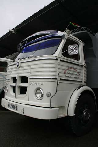 El motor del Pegaso Comet 1090 era un seis cilindrosde 6,55 litros que rendía 125CV.