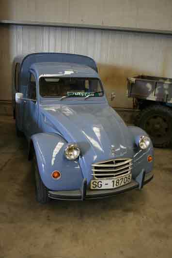 El 2CV Citroën se convertiría en un clásico del transporte más ligero.