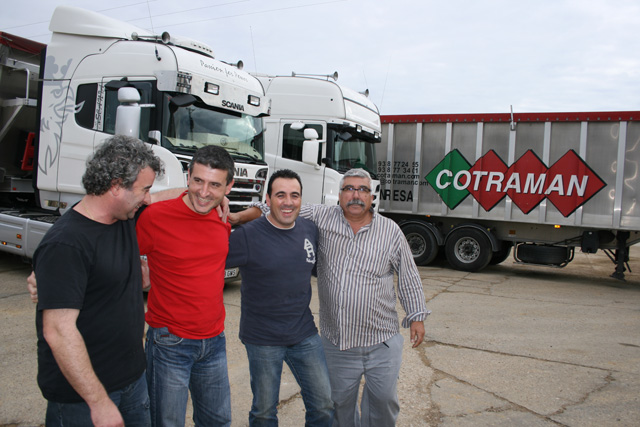 Coincidir con buenos compañeros en la ruta siempre es agradable.