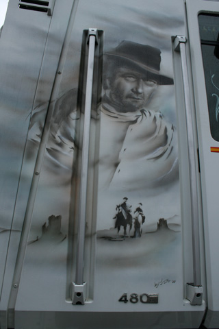John Wayne y Monumental Valley.