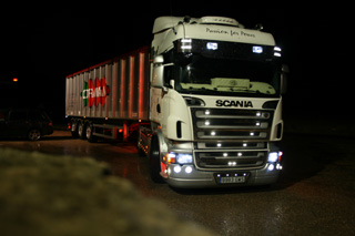 Queda claro que a quienes les gustan los V8 de Scania les gustan mucho.