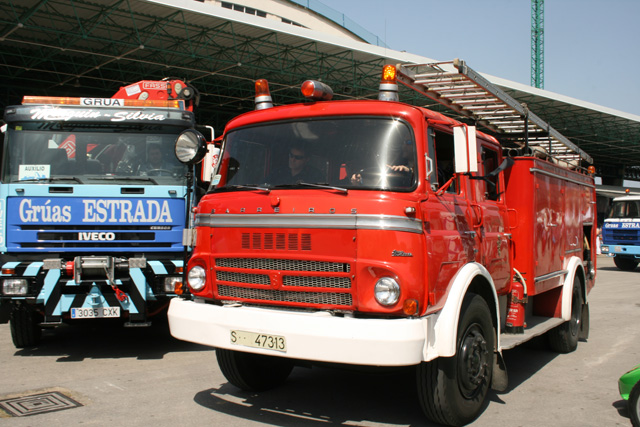 En plena forma se mantiene el Barreiros Super Azor de Bomberos.