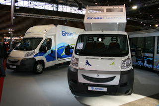 Gruau ha entregado durante 2011 80 unidades de su furgón eléctrico para mensajería.