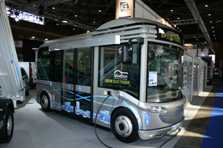 El minibús urbano eléctrico, otro de los productos Gruau.