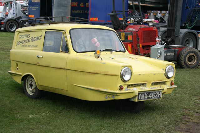 Furgoneta de tres ruedas Robin Reliant.