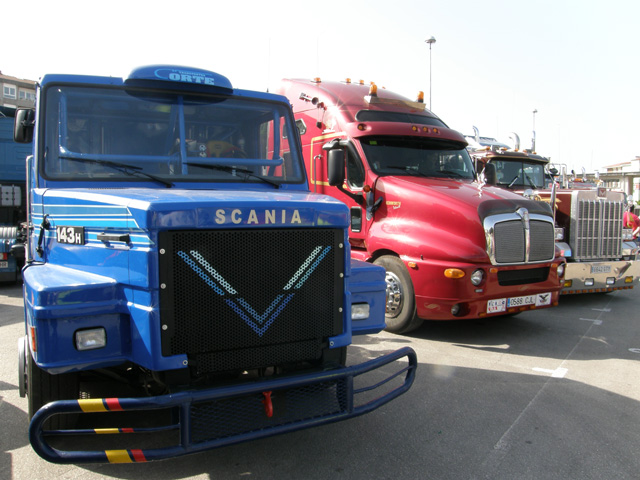 El Scania de competición de Corte es una vieja gloria del campeonato europeo de carreras de camiones.