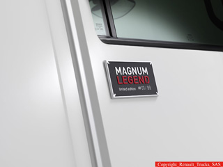Placa identificativa de la serie limitada Legend.