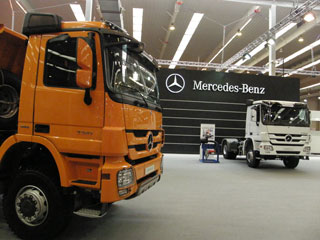 Los Actros protagonizan la oferta de Mercedes Benz.