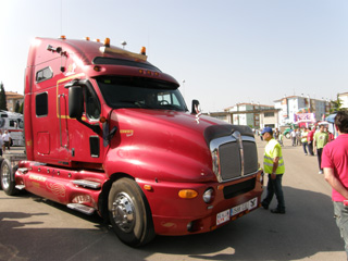 El T2000 un estupendo Kenworth de perfil aerodinámico y gran habitabilidad.