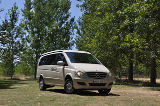 Westfalia ahora juega en el equipo de Mercedes, realizando la transformación del Viano Marco Polo.