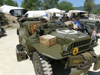 El WC57 fue un todoterreno Dodge 4X4 con motor de gasolina.