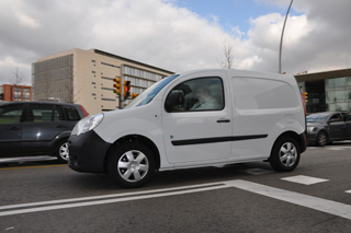 El Kangoo Z.E. ofrece más de 600 kilogramos de carga útil.