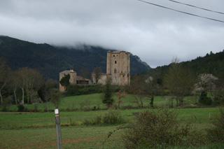En la vertiente gala de los Pirineos abundan los castillos medievales.