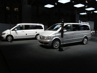 Mercedes presenta su gama Viano como monovolumen amplio y confortable o bien camper en versión Marco Polo.