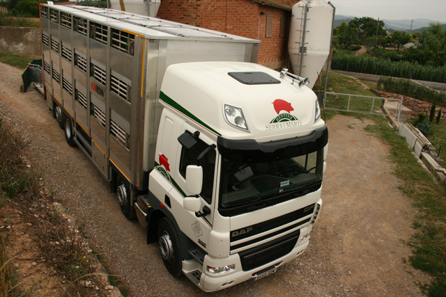 Su carga útil se acerca a la de un tráiler pero entra a cargar donde un tres ejes, las claves de este DAF CF85 8x2 cuatro ejes.