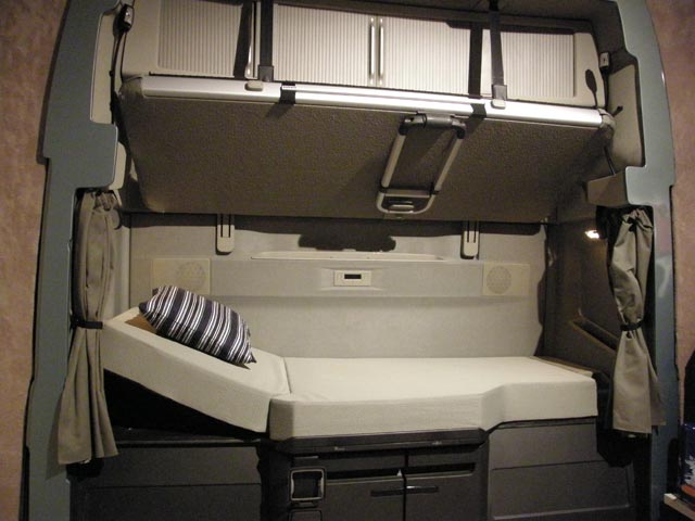 Zona dormitorio del nuevo Volvo FH Globetrotter.
