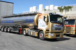 Los Renault Premium por su bajo peso en vacío se han hecho un hueco en esta empresa.