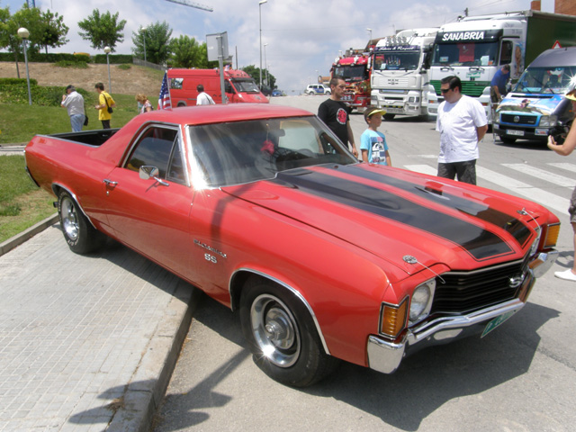 Impresionante la pick up Chevrolet El Camino.