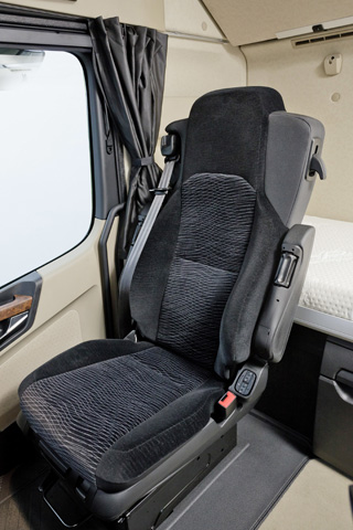 Asiento del acompañante del New Actros.