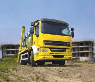 DAF LF portacontenedores.