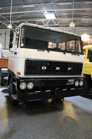 El DAF 2800 abrió las puertas a la marca para el transporte de largo recorrido en los 80.