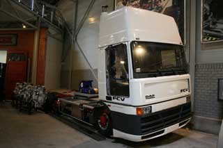 Un curioso "prototipo clásico", un DAF futurista de tracción eléctrica de 1990.