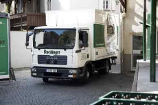 MAN TGL de distribución de bebidas.