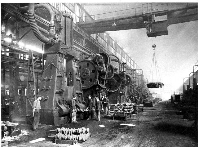 Su ciudad industrial fue creciendo con la I Guerra Mundial