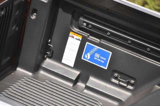 El Ranger tiene una capacidad de remolque de 3.500 kg y una capacidad de carga de hasta 1.260 kg
