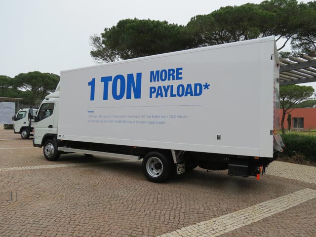 La nueva versión del Fuso Canter de 8,55 toneladas de MMA ofrece una excelente rentabilidad.