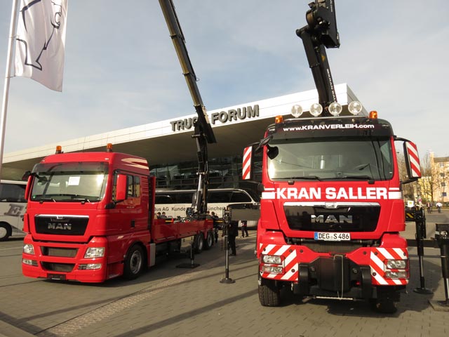 El Truck Forum se encuentra junto a la factoría MAN en Munich.