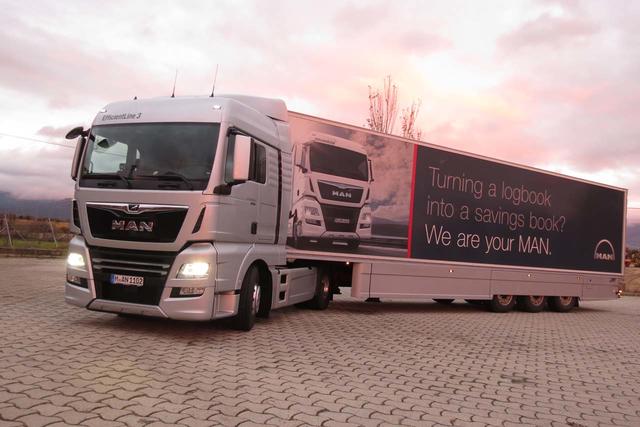 El MAN TGX 18.500 Efficientline 3 ha sido el más ahorrativo de los que hemos probado en el último año.
