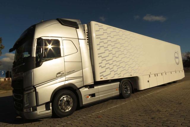 El Volvo FH 500 ofrece un buen equilibrio entre prestaciones y ahorro de combustible.
