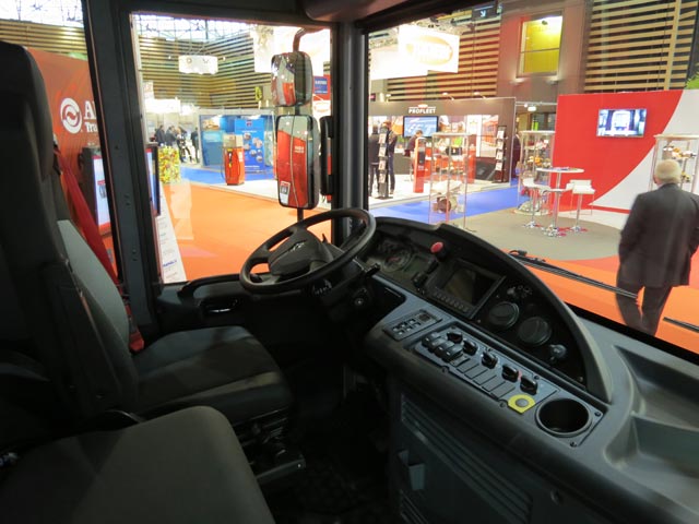 Interior de la cabina Access.
