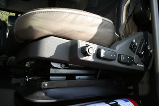 Asiento del conductor.