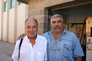 Juan Valencia junto a Joan Boixadera, han recorrido muchos kilómetros juntos.