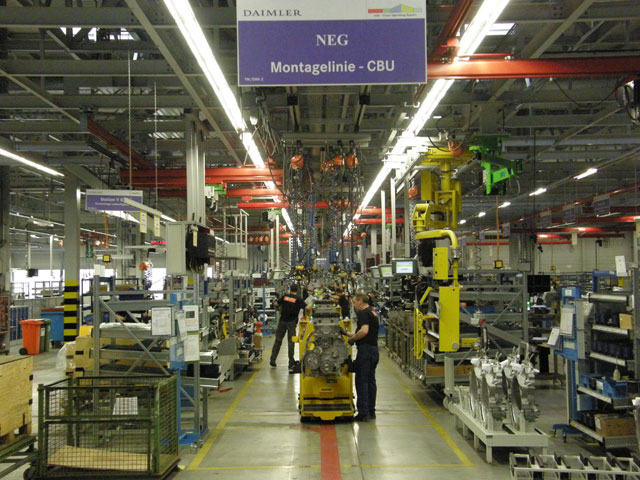 La planta de Manheim se pone al frente de la tecnología mundial en motores diesel pesados.
