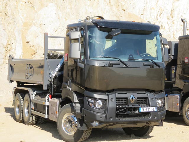 Renault Trucks ahora cuenta con una completa gama de camiones para la construcción y distribución materiales.