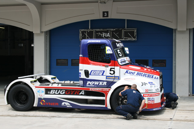 En Istambul Park sólo acudía un Freightliner del team Buggyra.