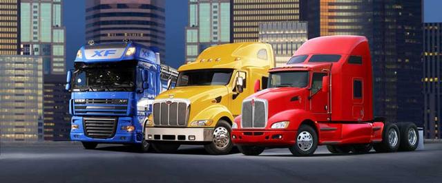 PACCAR, una gama mundial: DAF, Peterbilt y Kenworth.