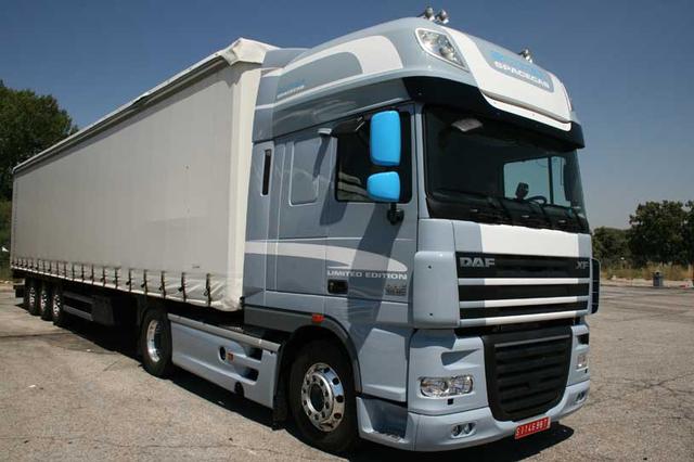 La tractora DAF XF Limited Edition se ofrece en versión 460 y 510CV.