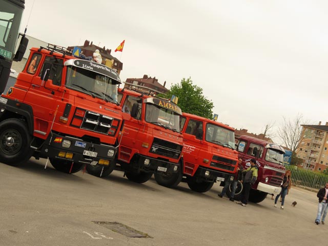 La evolución de las cabinas a través de tres décadas y tres marcas: Barreiros, Dodge y Renault.